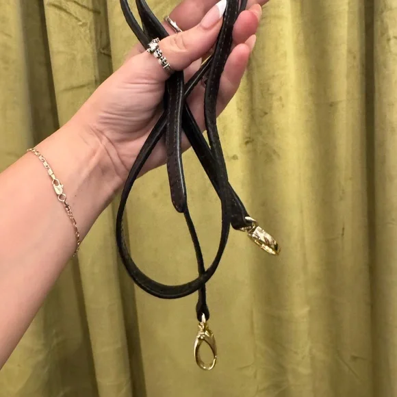 Henri Bendel Pony Hair Zipper & Croc Embossed Crossbody Handbag - Picture 7 of 10